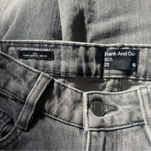 Frank and Oak The High Rise Kim Slim Fit Jean - Picture 7 of 10